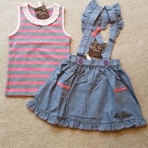 Matilda Jane Travel Log Tank and On The Go Skirt s